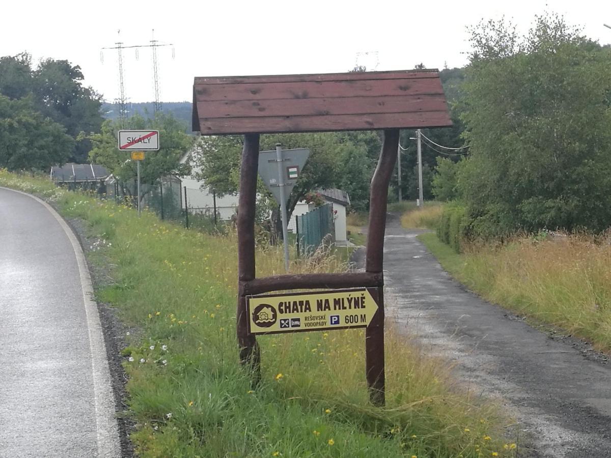 Penzion Chata Na Mlyne Horni Mesto Bagian luar foto